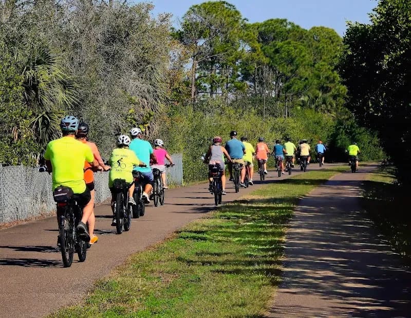 View of Pinellas Trail in Largo, FL