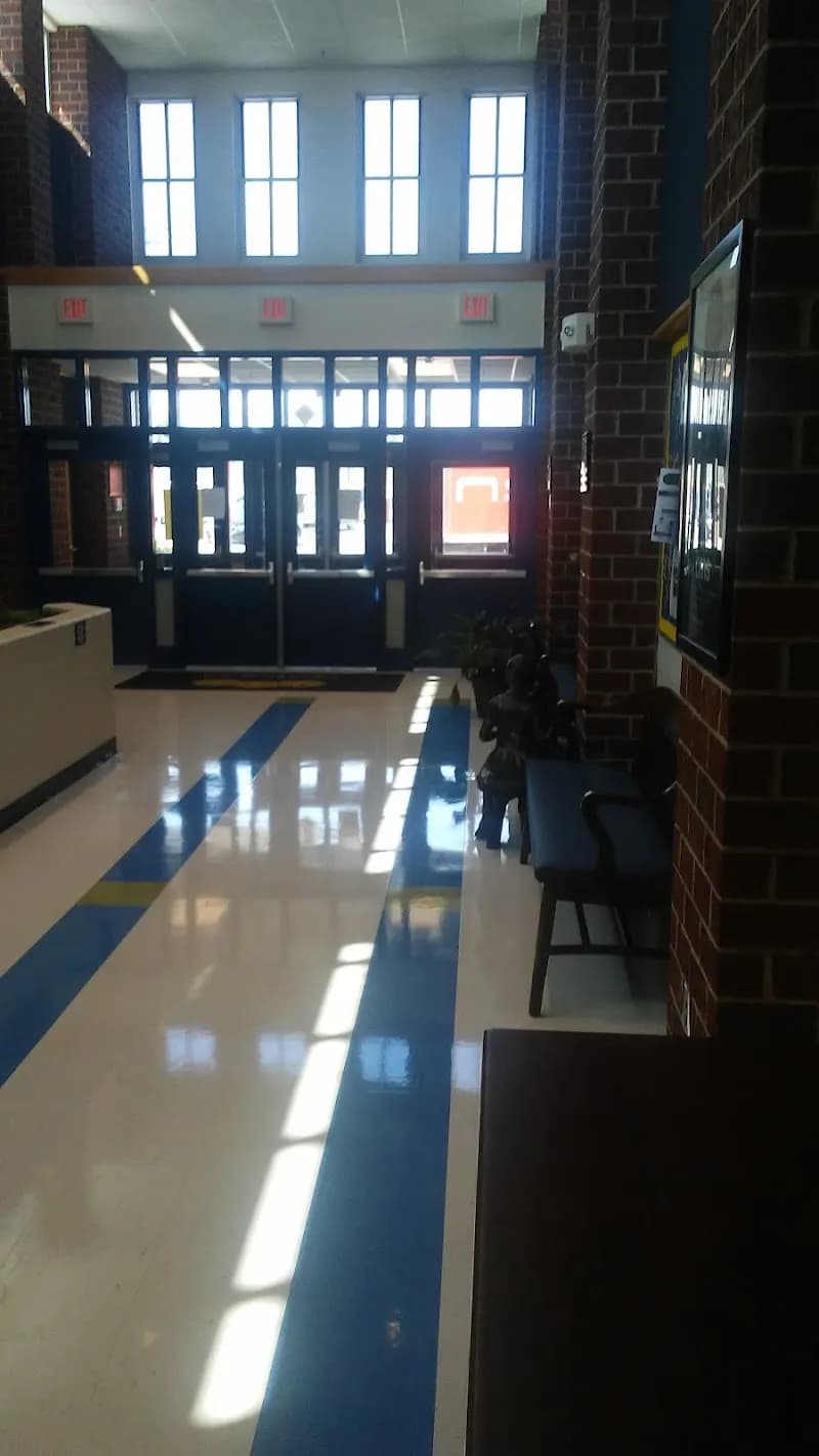 View of Pineville Elementary School in Pineville, NC