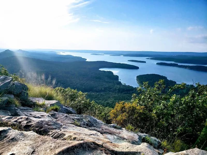 View of Pinnacle Mountain State Park in Little Rock, AR
