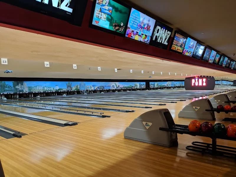 View of Pinz Bowling Kitchen + Bar in Sherman Oaks, CA
