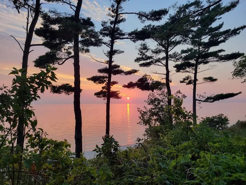 View of Pioneer County Park in Muskegon, MI