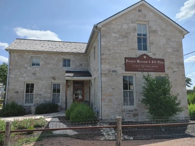 View of Pioneer Museum in Fredericksburg, TX