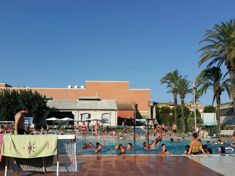 View of Piscina de l'Escorxador in Sant Feliu de Llobregat, CT