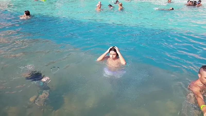 View of Piscina de l'Escorxador in Sant Feliu de Llobregat, CT