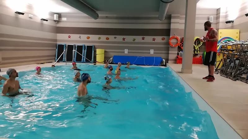 View of Piscina Nova in Nova Milanese, Lombardy