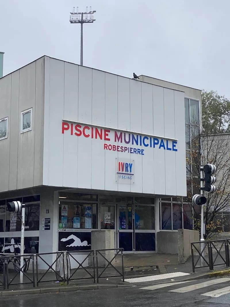 View of Piscine Municipale d'İvry-Sur-Seine in Val-de-Marne (Ivry-sur-Seine area), IDF