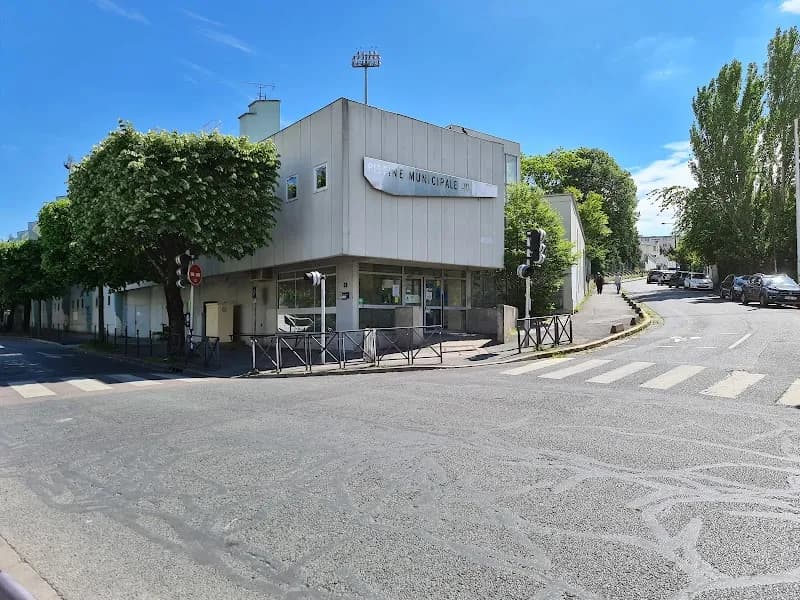 View of Piscine Municipale d'İvry-Sur-Seine in Val-de-Marne (Ivry-sur-Seine area), IDF