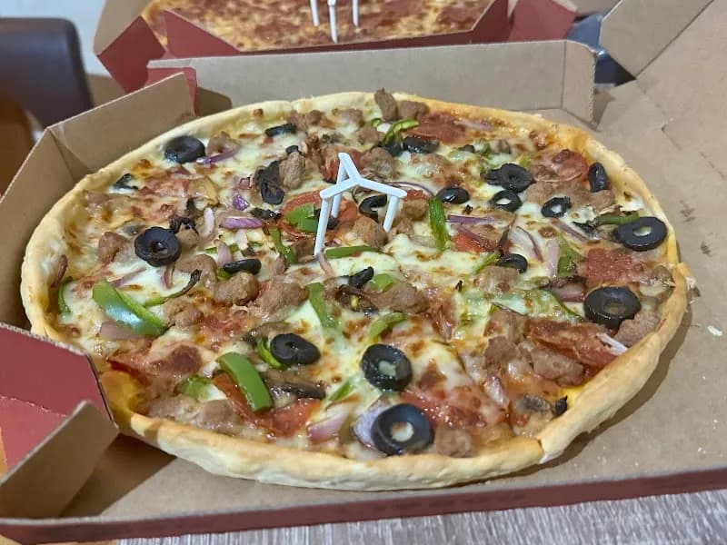 View of Pizza Hut & Childrens Play Area in Maadi, Cairo