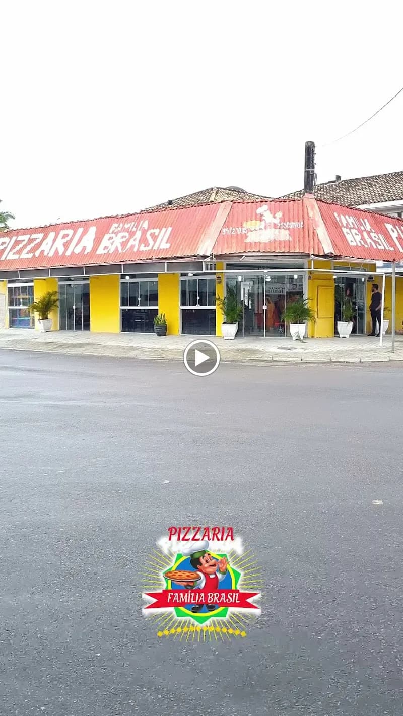 Pizzaria Família Brasil restaurant in Barra do Piraí, RJ