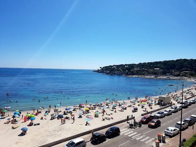 Plage de la Salis tourist attraction in Antibes, PACA