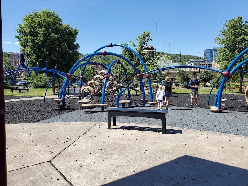 Playfront Park playground in Duluth, MN