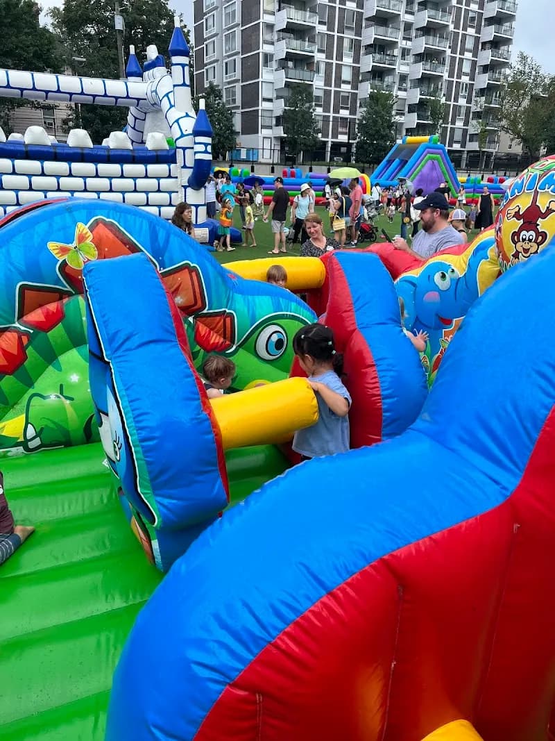 View of Playground in Brookline, MA