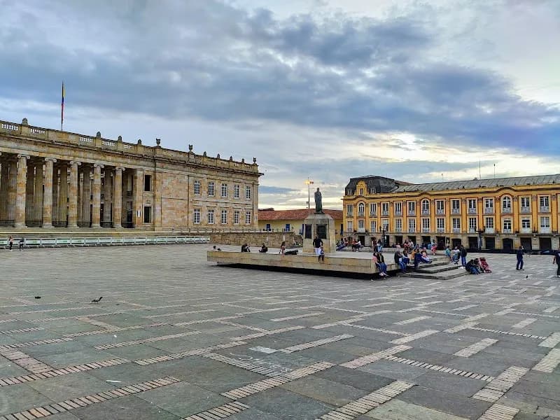 Plaza de Bolívar historical landmark in Bogota, BOG