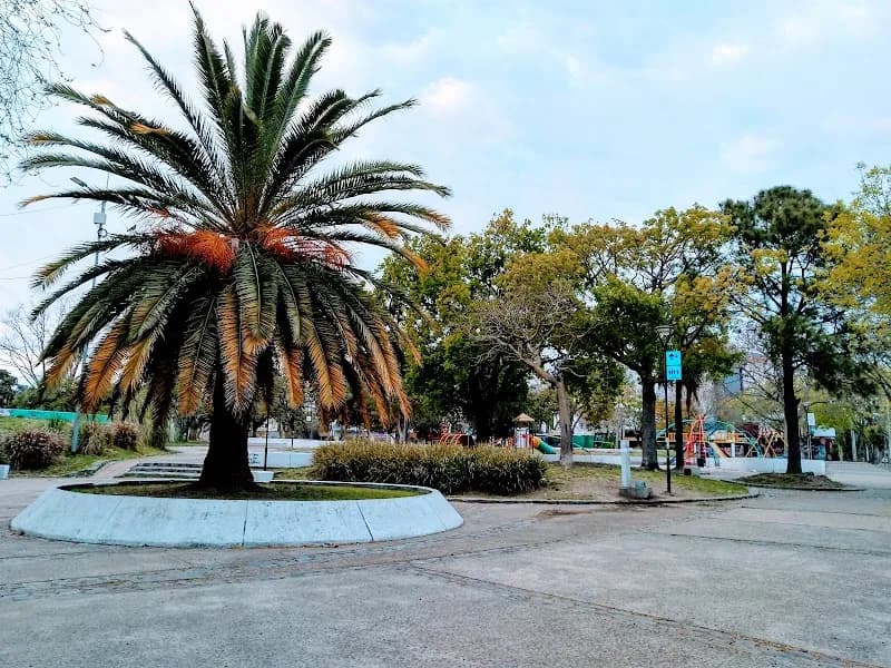 Plaza Mitre park in San Martín, BA