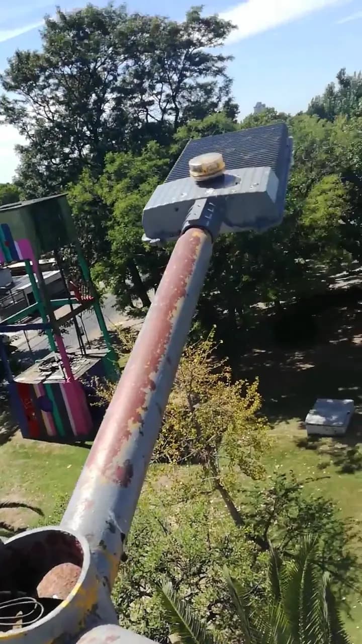 View of Plaza Mitre in San Martín, BA