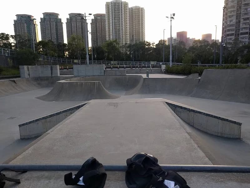 Po Kong Village Road Park park in Lamma Island, HK