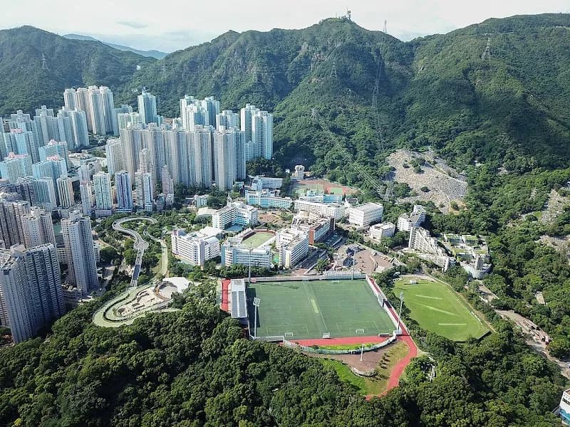 View of Po Kong Village Road Park in Lamma Island, HK