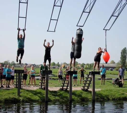 View of Polder Sport Uithoorn in De Ronde Venen, NH