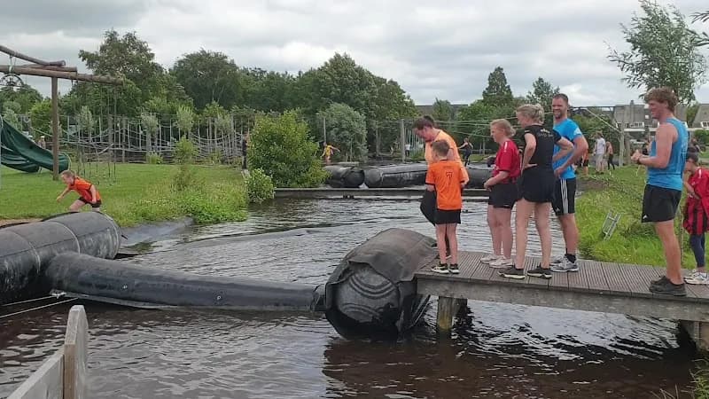 View of Polder Sport Uithoorn in De Ronde Venen, NH