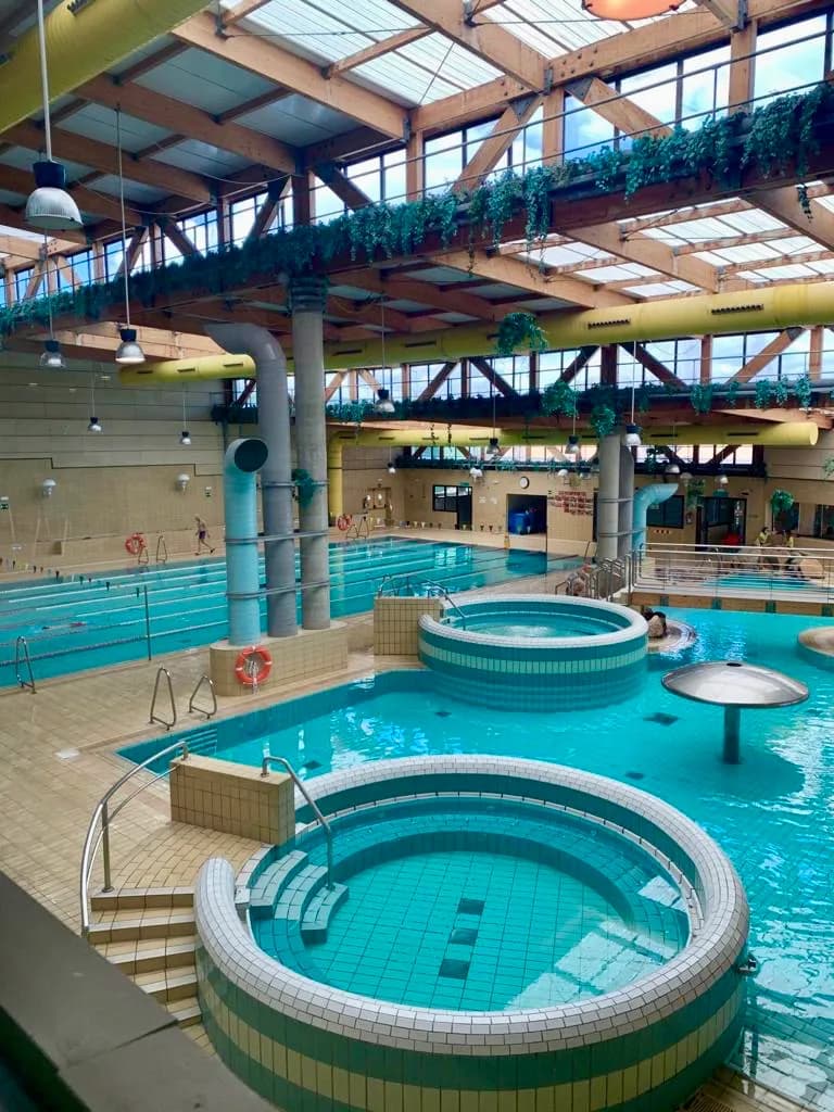 View of Polideportivo Municipal Dehesa Boyal in San Sebastián de los Reyes, Madrid