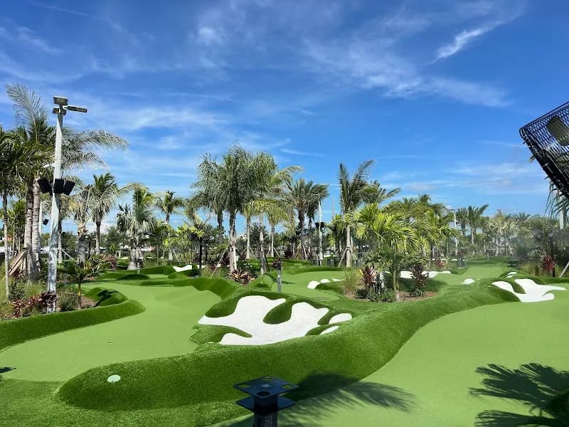PopStroke miniature golf course in Daytona Beach, FL