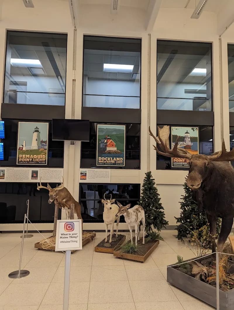 View of Portland International Jetport in Portland ME, ME