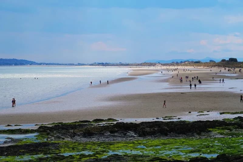 View of Portmarnock Beach in Malahide, D