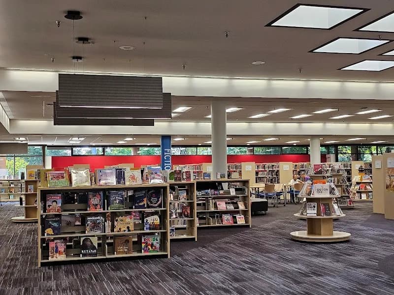 View of Potomac Library in Potomac, MD