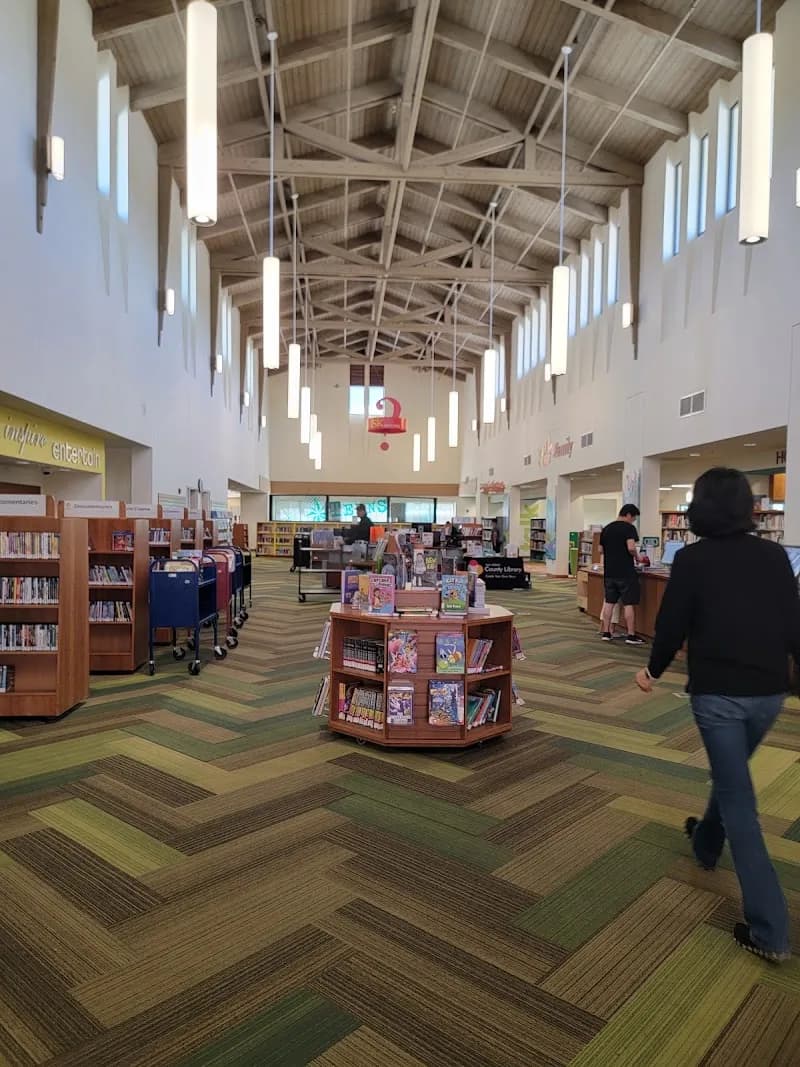 View of Poway Branch Library in Poway, CA
