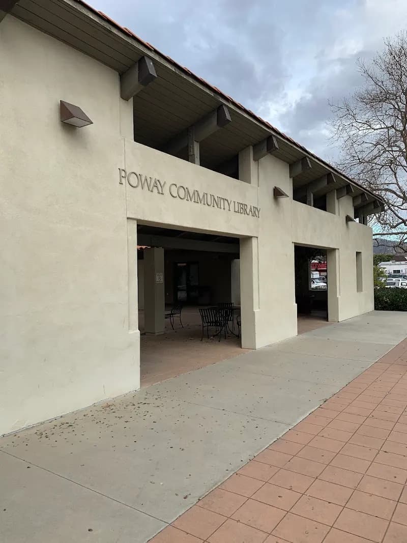 View of Poway Branch Library in Poway, CA