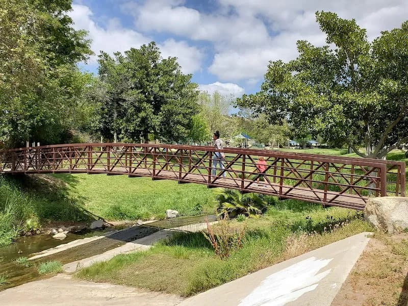 View of Poway Community Park in Poway, CA