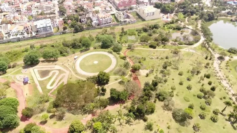 View of Pq. Dep José Cicote - Parque Central in Santo André, SP