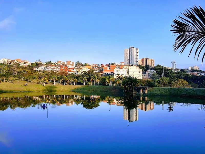 View of Pq. Dep José Cicote - Parque Central in Santo André, SP