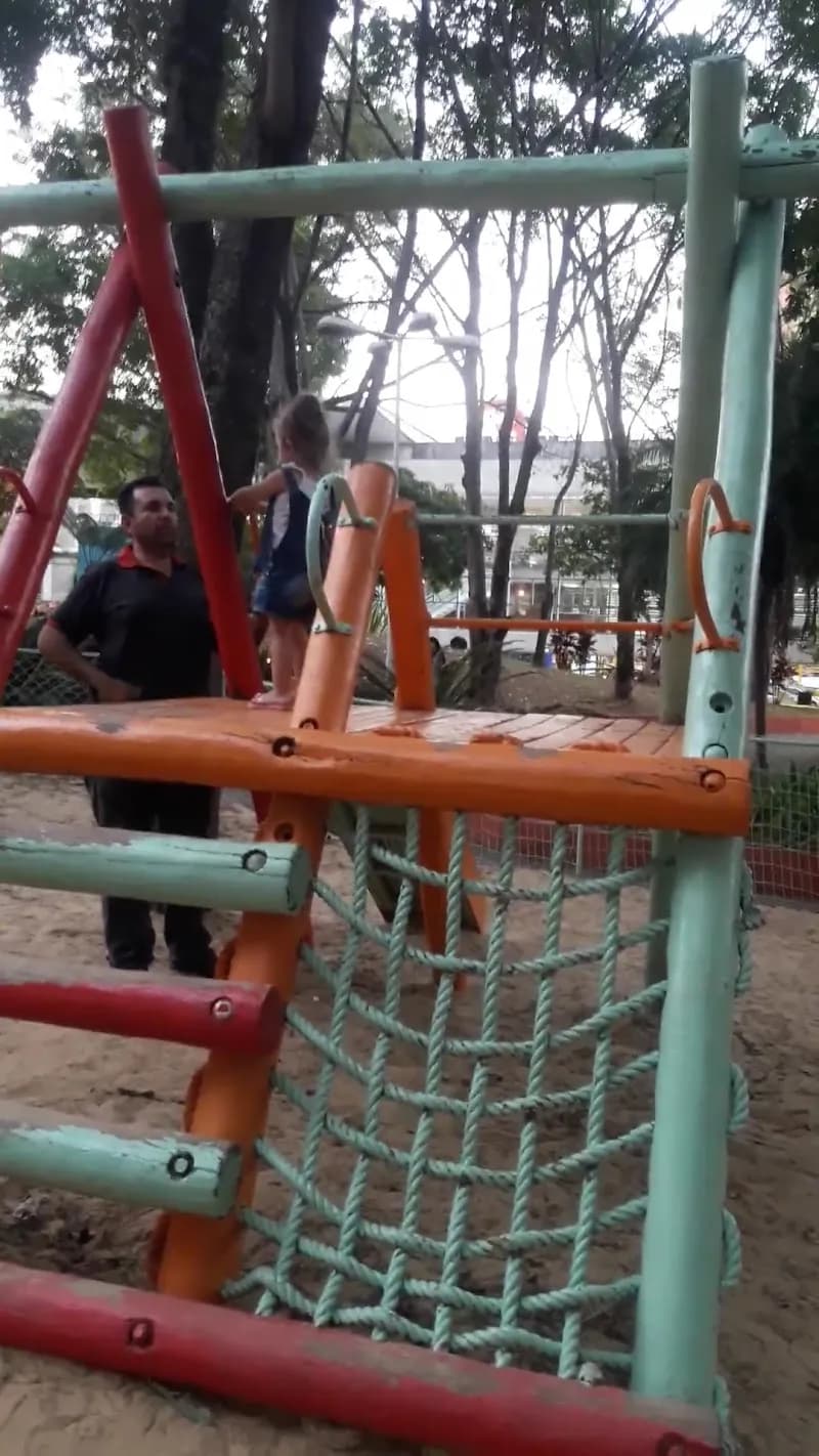 View of Praça São Caetano Di Thiene in São Caetano do Sul, SP