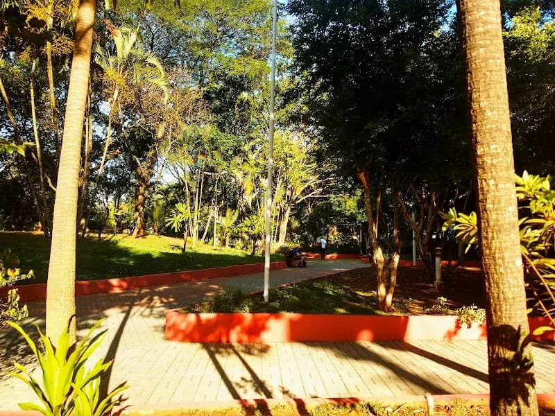 View of Praça São Caetano Di Thiene in São Caetano do Sul, SP