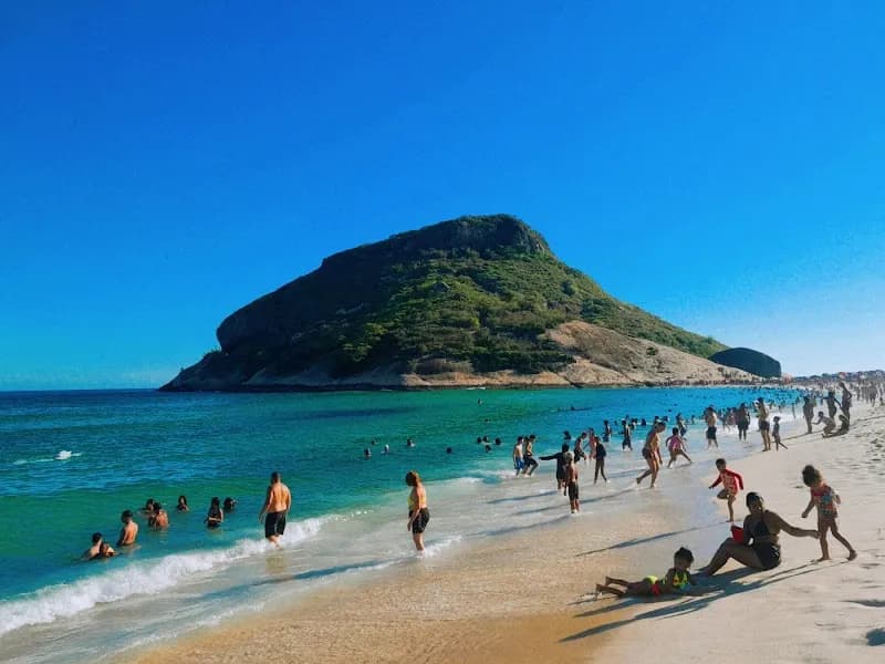 Praia do Recreio beach in Recreio dos Bandeirantes, RJ