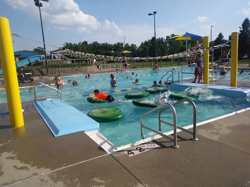 View of Prairie Ridge Aquatic Center in Ankeny, IA