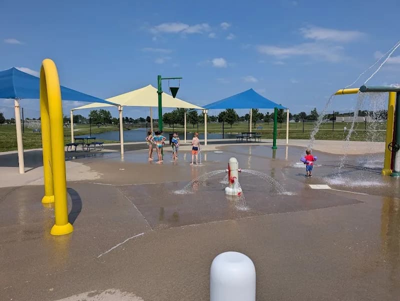 View of Prairie Ridge Aquatic Center in Ankeny, IA