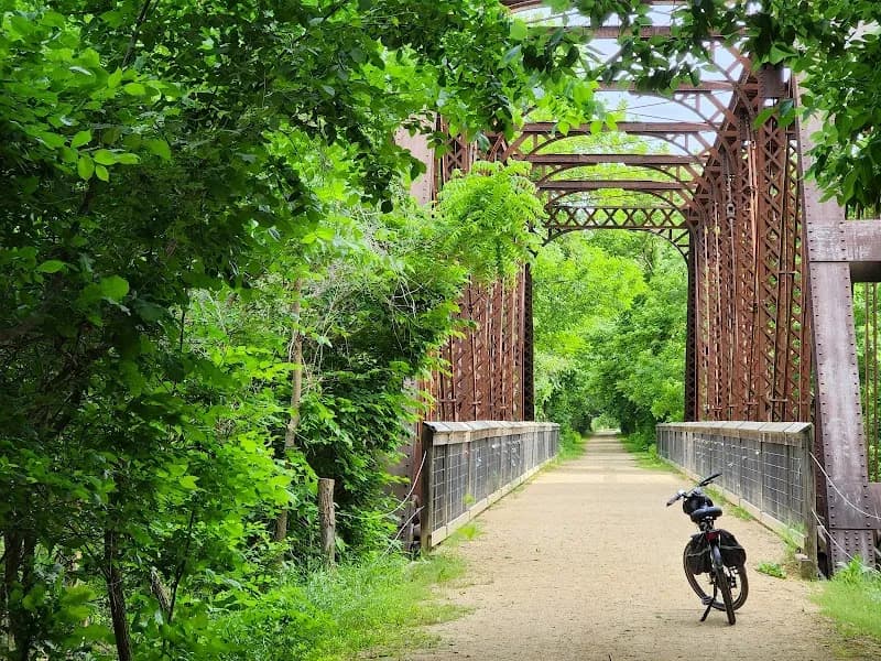 Prairie Spirit Trail - Ottawa Trailhead park in Prairie Village, KS