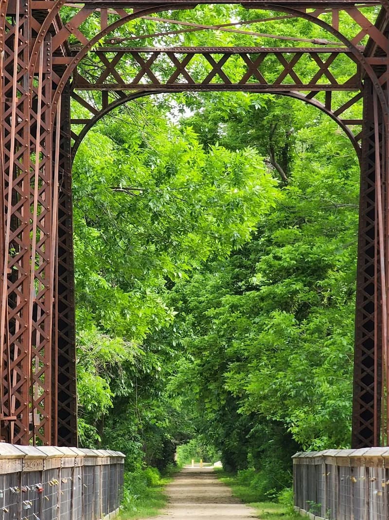 View of Prairie Spirit Trail - Ottawa Trailhead in Prairie Village, KS