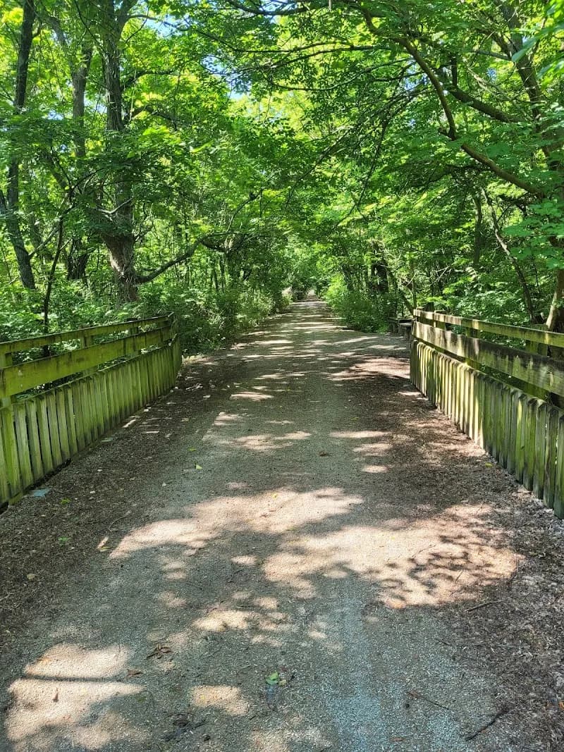View of Prairie Spirit Trail - Ottawa Trailhead in Prairie Village, KS