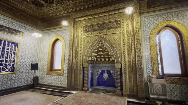 View of Prince Mohamed Ali Palace (Manial Palace) and Egyptian Museum of Musical Instruments in Manial, Cairo