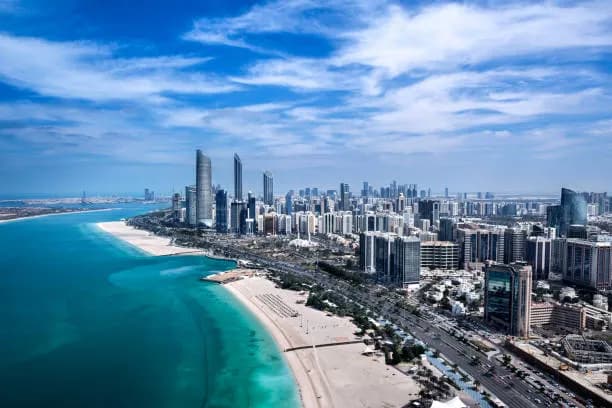 View of Public Beach in Umm Suqeim, Dubai