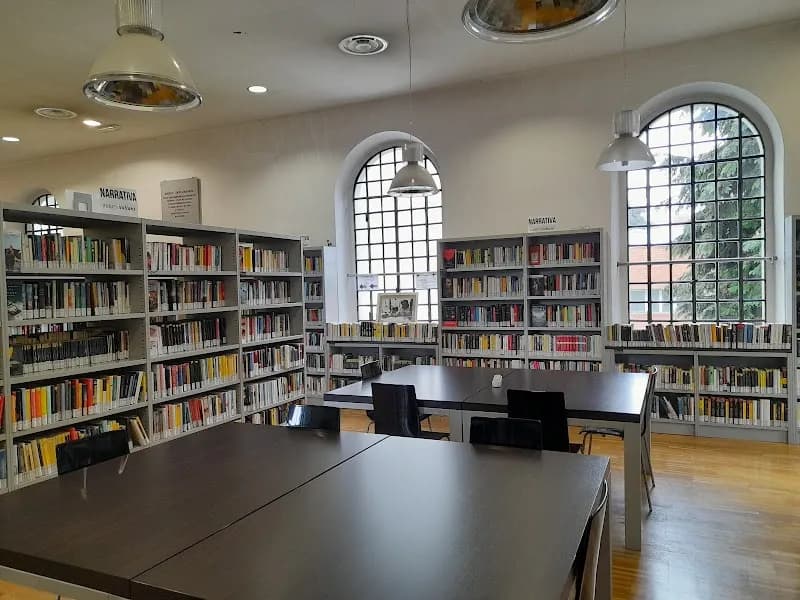 View of Public Library of Bovisio in Bovisio-Masciago, Lombardy
