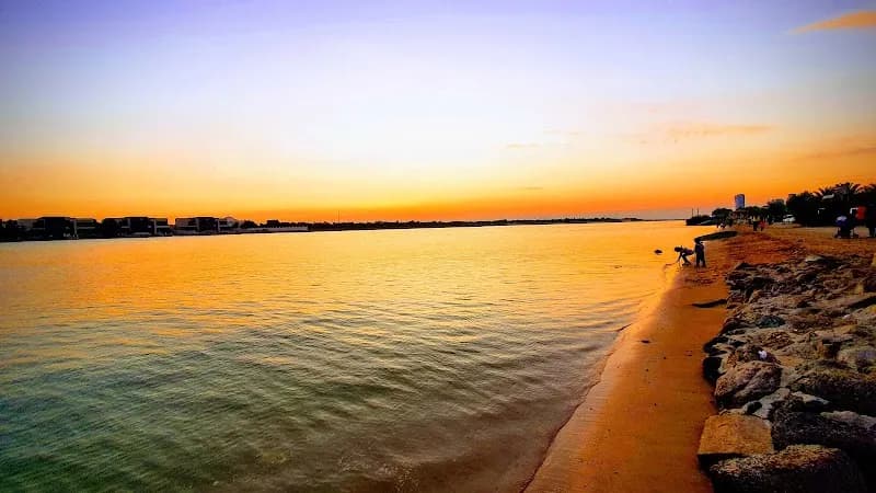 View of Public Park Al Khaleej Al Arabi in Mussafah, Abu Dhabi