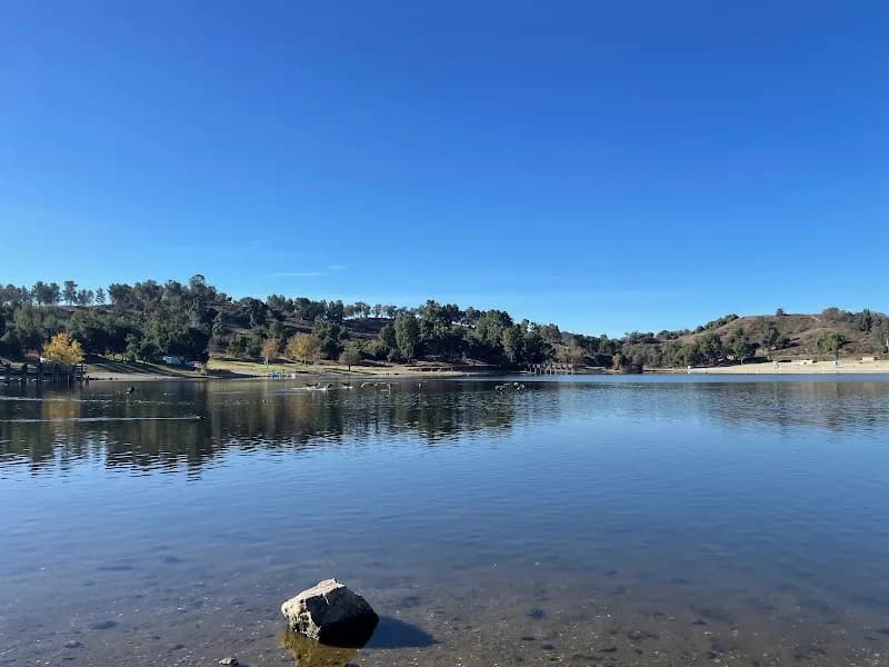Puddingstone Lake/ Reservoir - East Shore park in City of Industry, CA