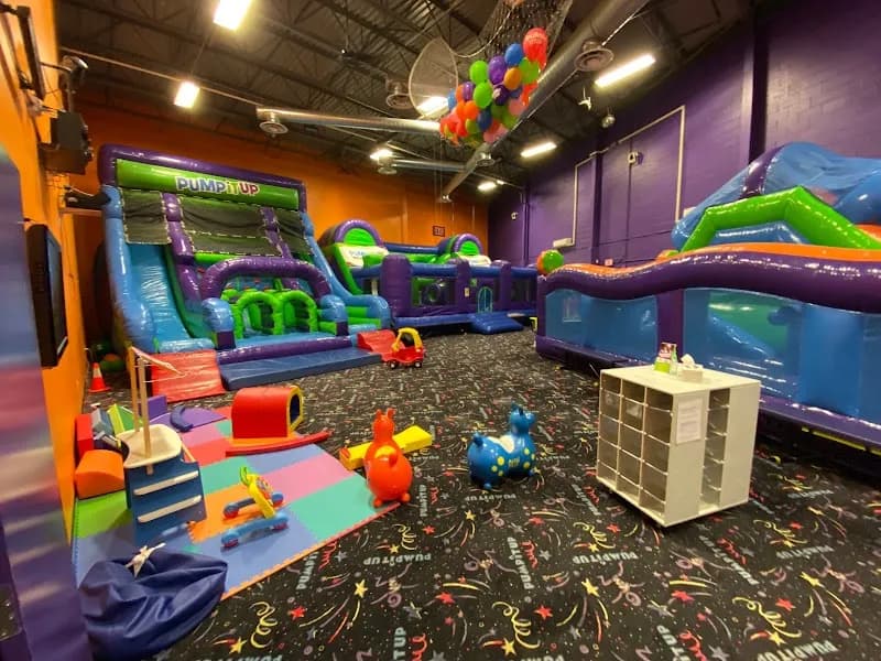 Pump It Up Secaucus Kids Birthdays and More amusement center in Jersey City, NJ