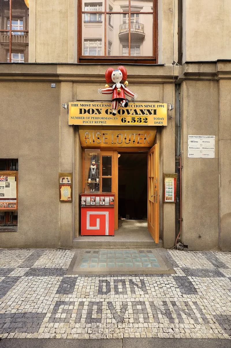 View of Puppet Museum Žižkov in Žižkov, CZ