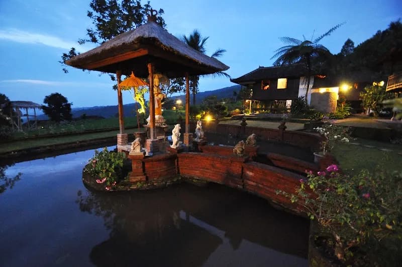 Puri Lumbung Cottages Restaurant restaurant in Jatiluwih, Bali