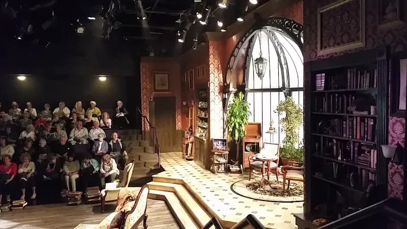 View of Purple Rose Theatre Company in Brooklyn, MI